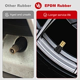 TR413 Brass Stem EPDM Rubber Snap-in Tire Valve Stems